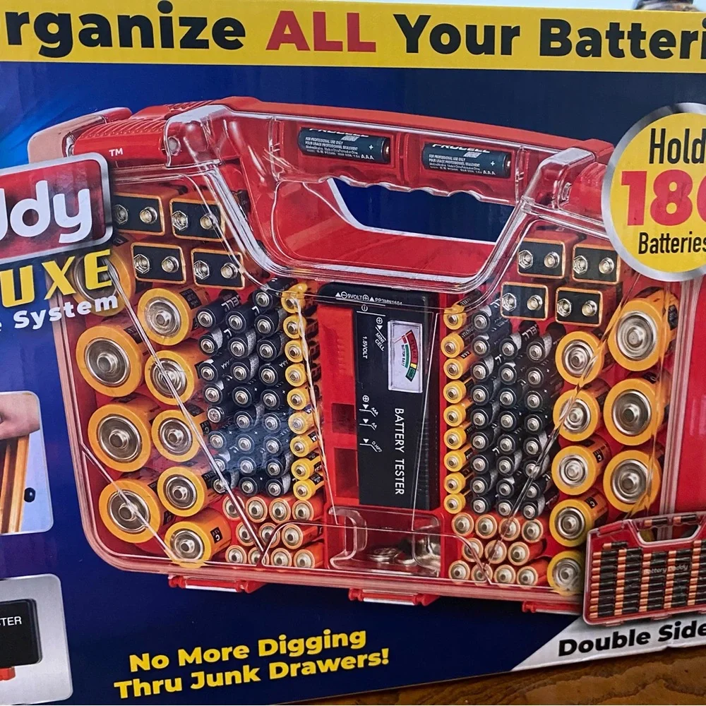 Battery Daddy Battery Organizer and Storage Case